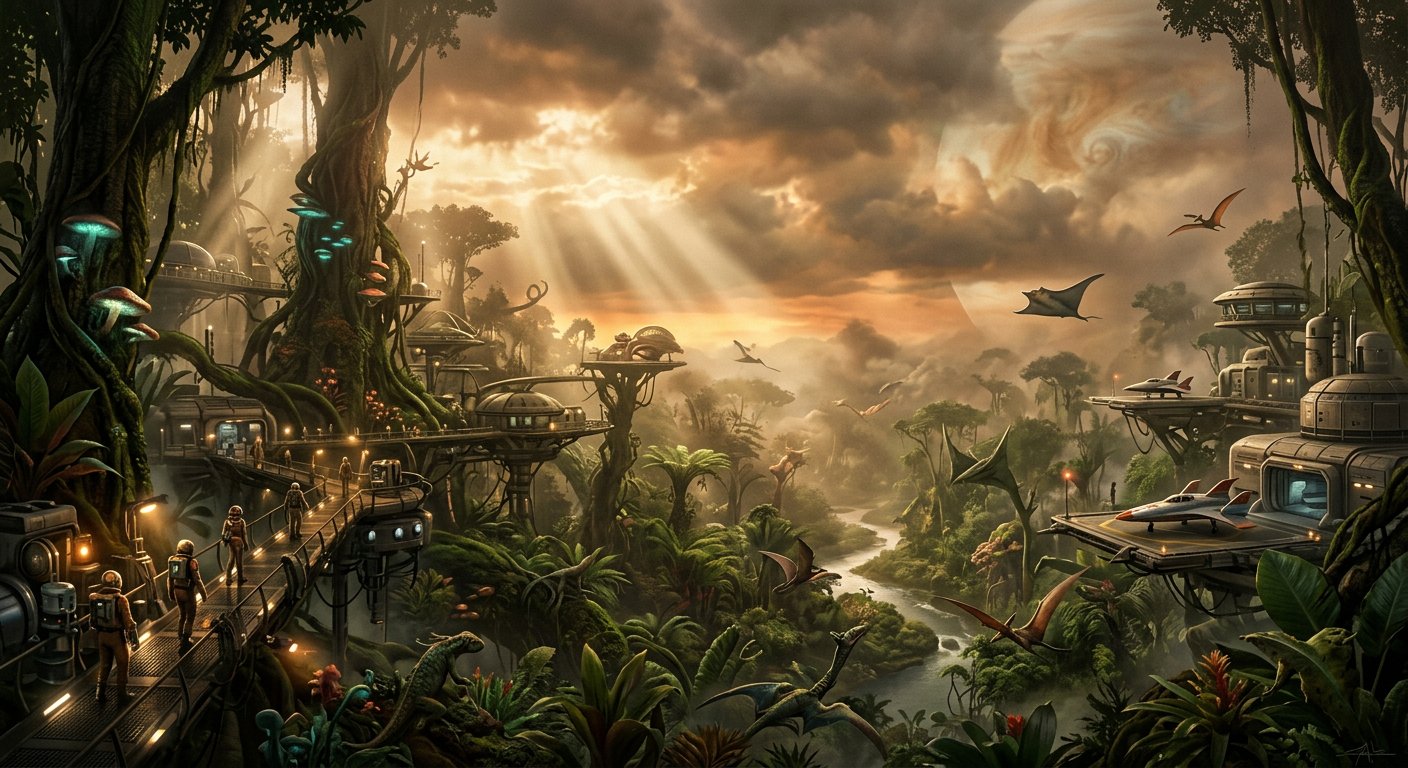 Jungle tropicale de Vénus 2419