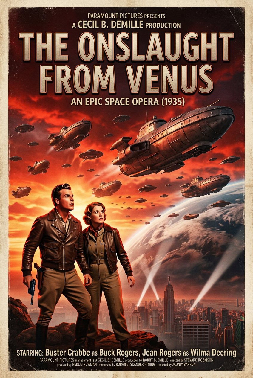 Couverture The Onslaught from Venus